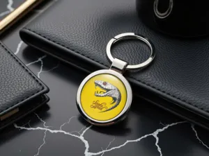 Custom Car Made Keyring Tag Metallic Pro 